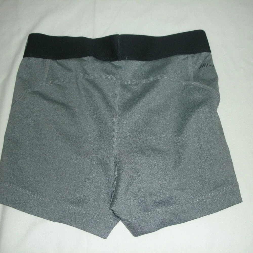 Nike Pro Gray Dri-FIT Compression Shorts XS 4.5